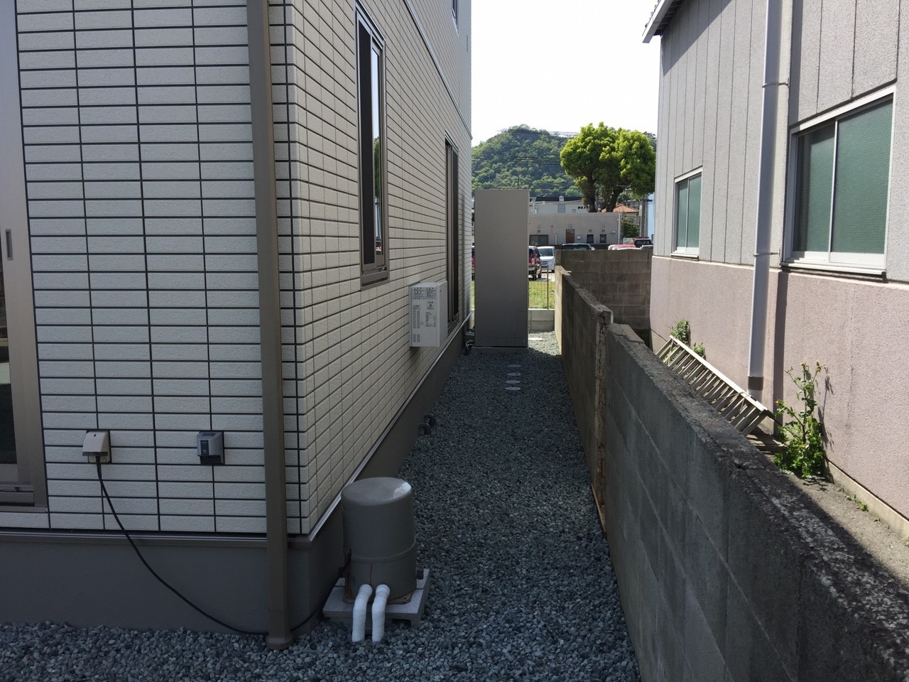 外構 カーポート ファサード 表札 リフォーム 高砂