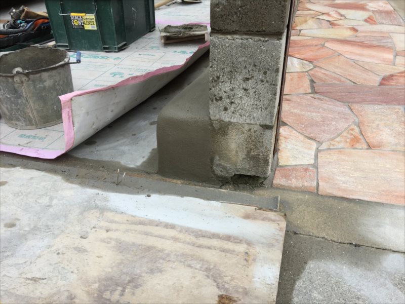 外構 カーポート ファサード 表札 リフォーム 高砂