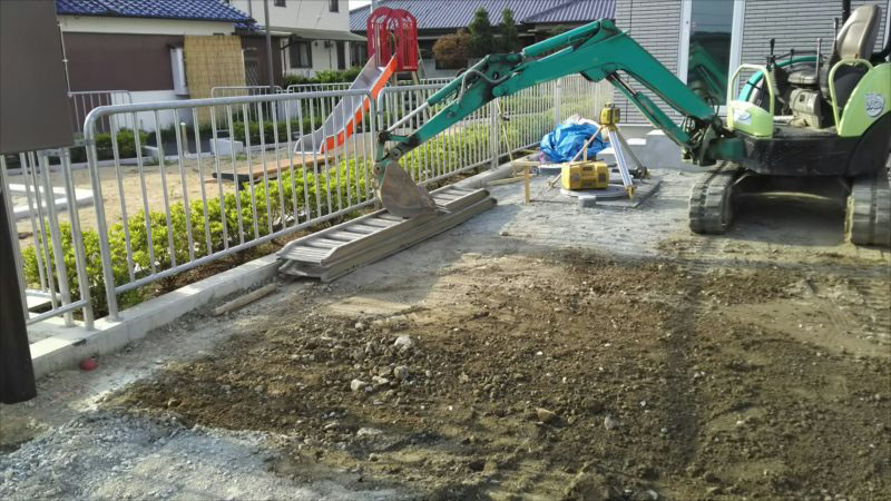 外構 カーポート ファサード 表札 リフォーム 高砂