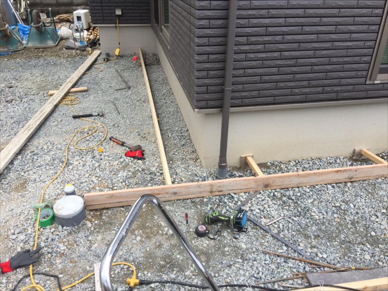 外構 カーポート ファサード 表札 リフォーム 高砂